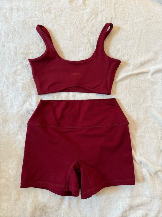 SET Active Pants - set active formcloud set - cherry
